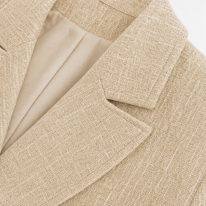 Structa – Dwurzędowa Marynarka Slim-Fit