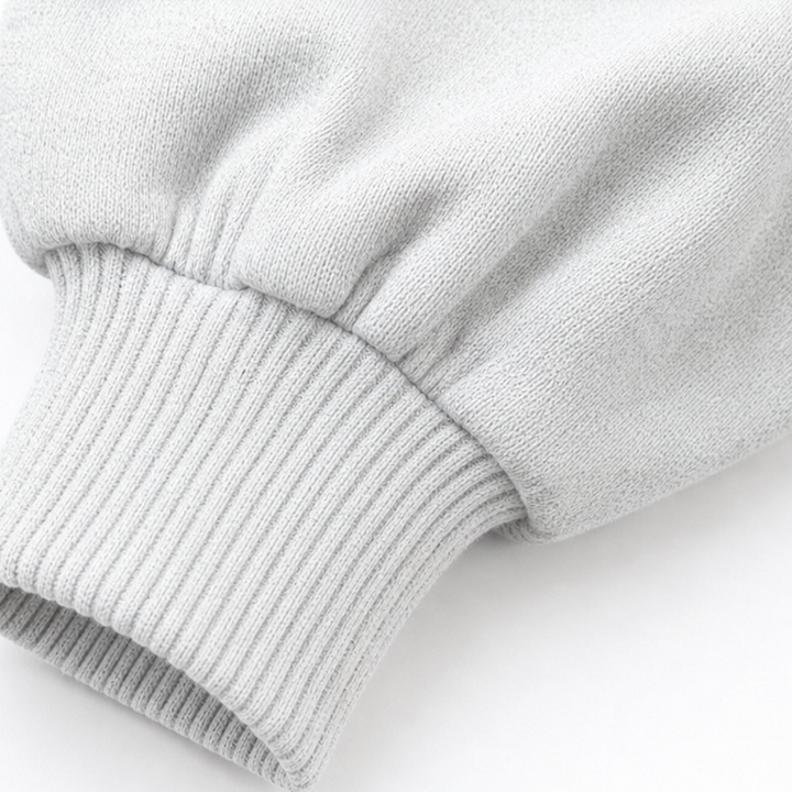 Wearbella – Sweter z plisowanym dekoltem w serek i balonowymi rękawami
