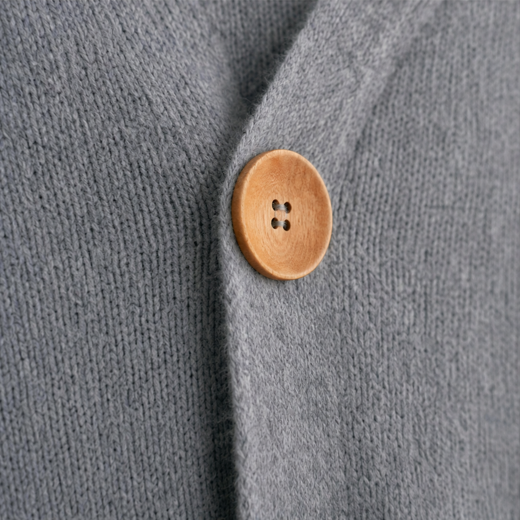 Wearbella – Kardigan z kapturem i guzikiem z przodu
