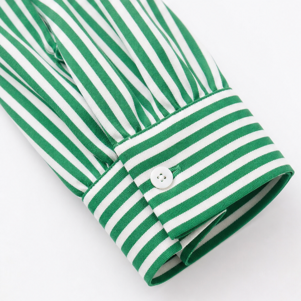 Wearbella – Zestaw koszuli w paski i spodni z szerokimi nogawkami