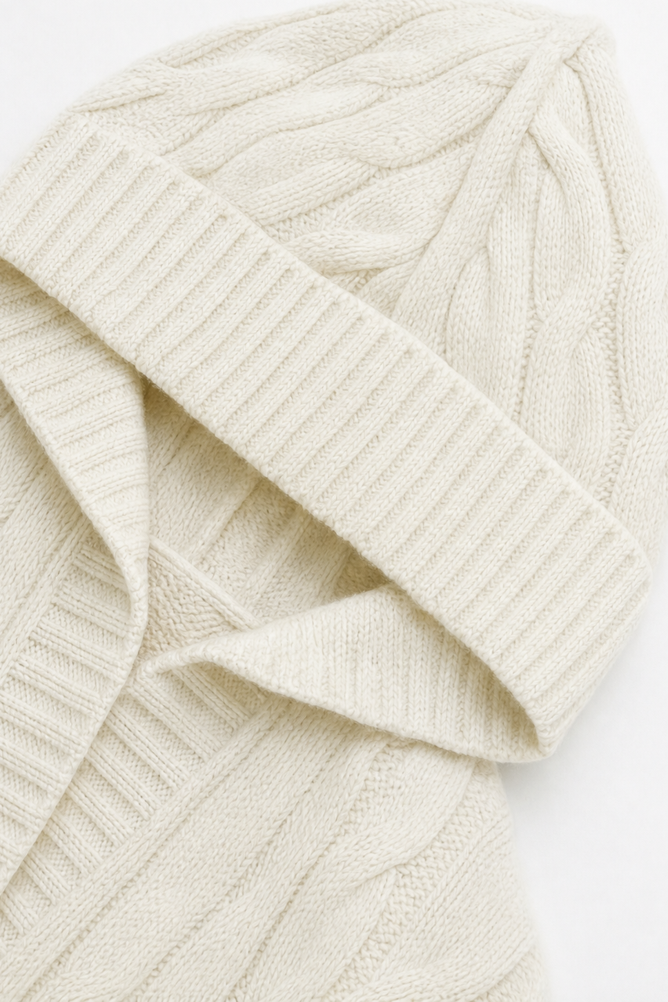 Wearbella – Kardigan z kapturem i grubym splotem