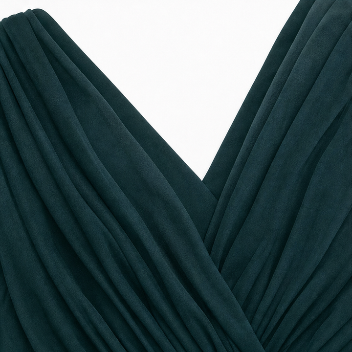 Veloura – Sukienka maxi w stylu syrenki z odkrytymi ramionami