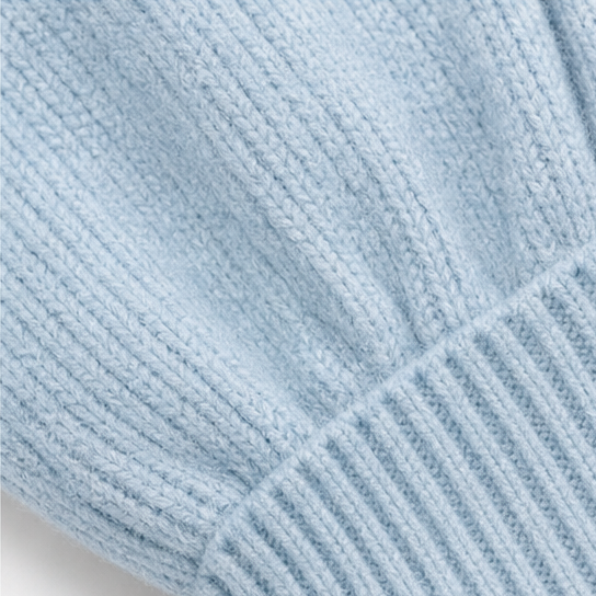 Layerlyn – Sweter w warstwy z kontrastowym wykończeniem