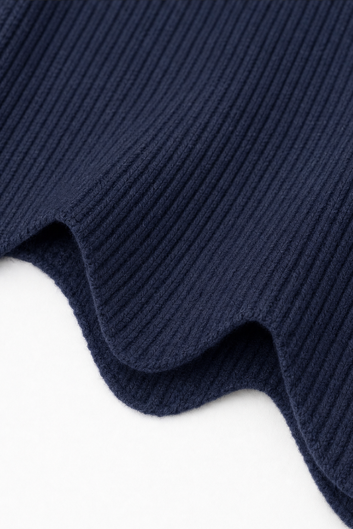 Wearbella – Kardigan z guzikami i falbaniastym dołem w rozmiarze oversize