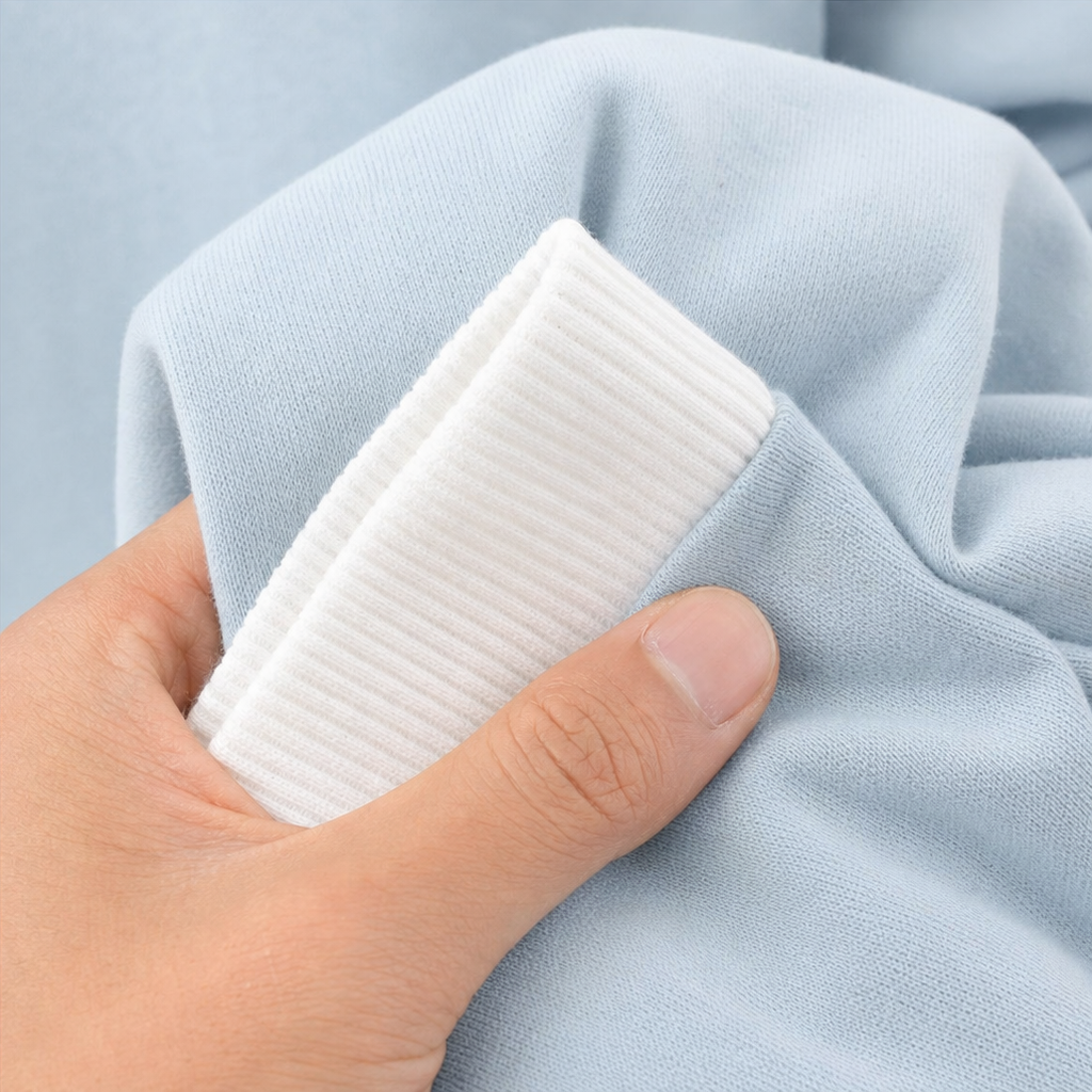 Layerly – Sweter z dzianiny z fałszywym kołnierzem i mankietami