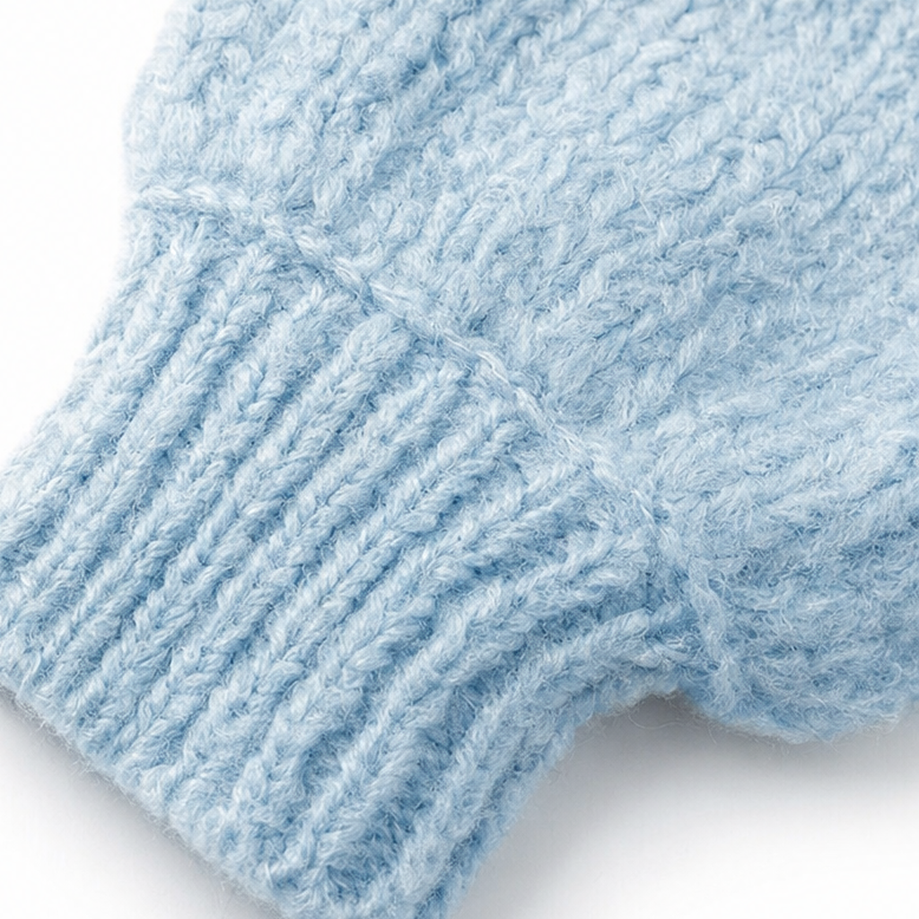 Wearbella – Gruby Sweter-Kurtka z Guzikami do Kolan