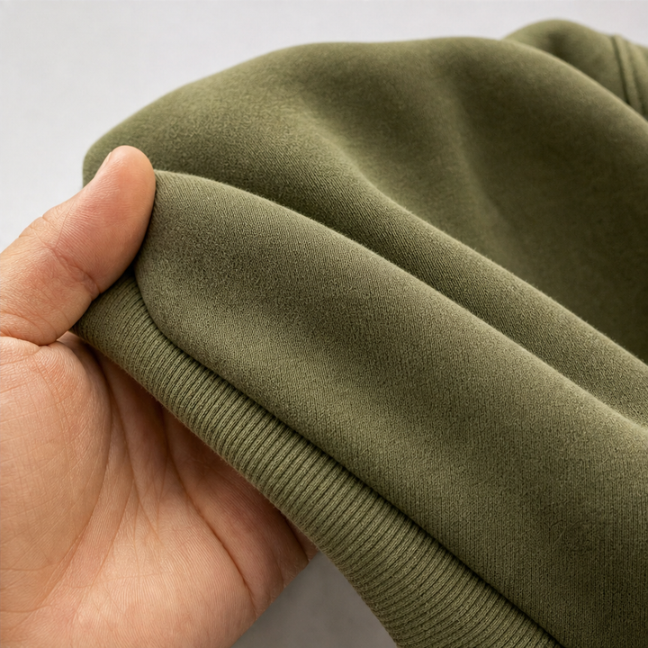 Fieldcrest – Szary Przyciski Hoodie w Stylu Wojskowym