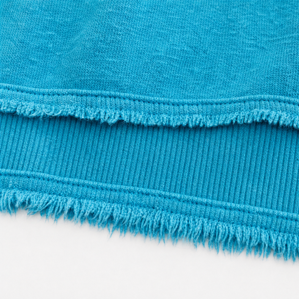 Wearbella – Sweter z dekoltem w serek, wykończony surowym brzegiem