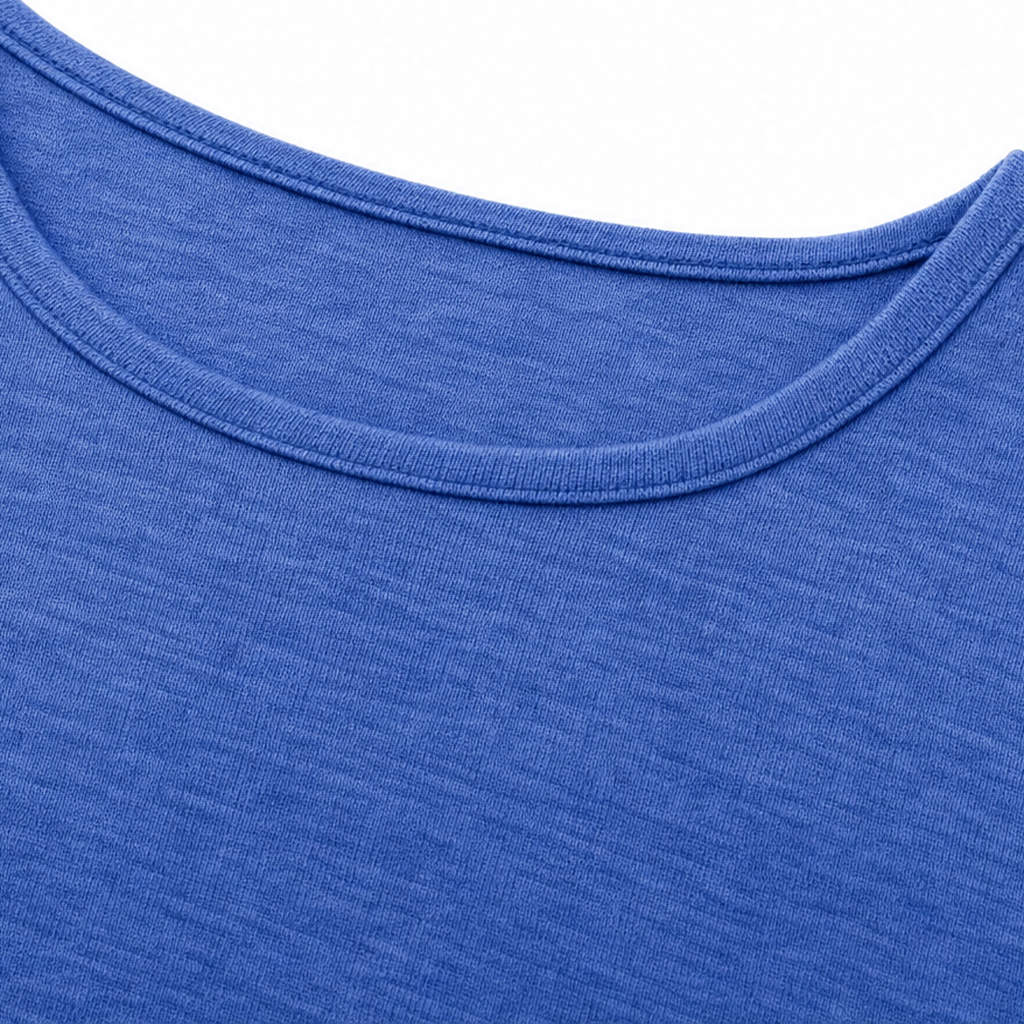 Pleatelle – Casualowy top z plisowanymi rękawami do trzech ćwiartek