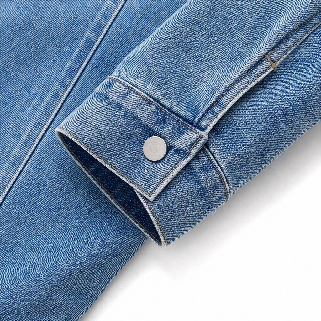 Wearbella – Kurtka dżinsowa z futrzanym kołnierzem