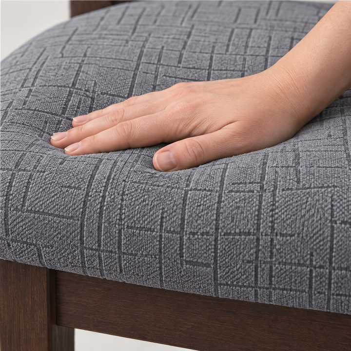Snugseat – Pokrowiec na Krzesło Jadalne z Elastycznym Splotem bez Tasiem