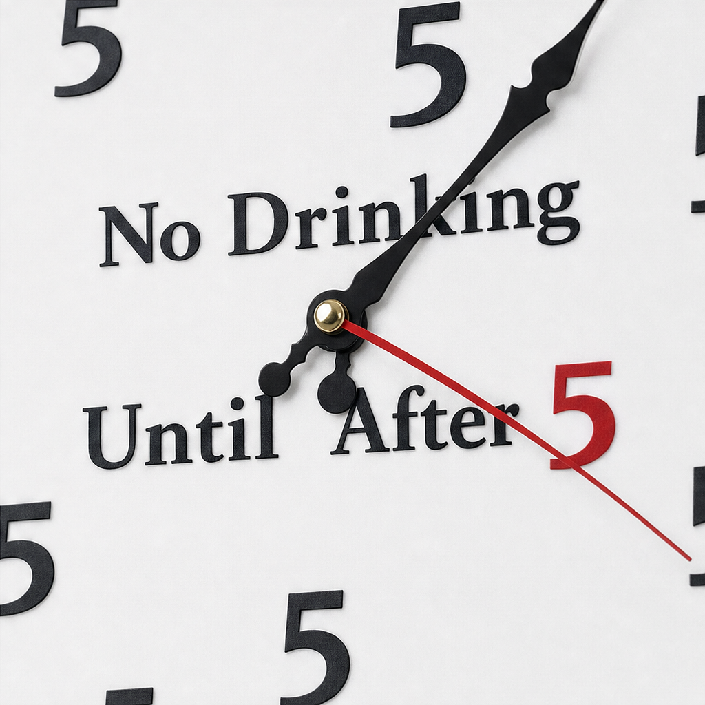 After Five – Zegar ścienny z piwem All-5-Hour
