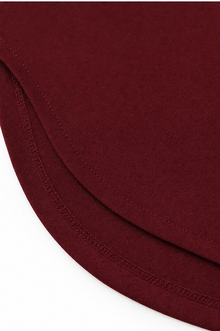 Wearbella – Koszulka z plisowanym przodem i koronkowym wykończeniem
