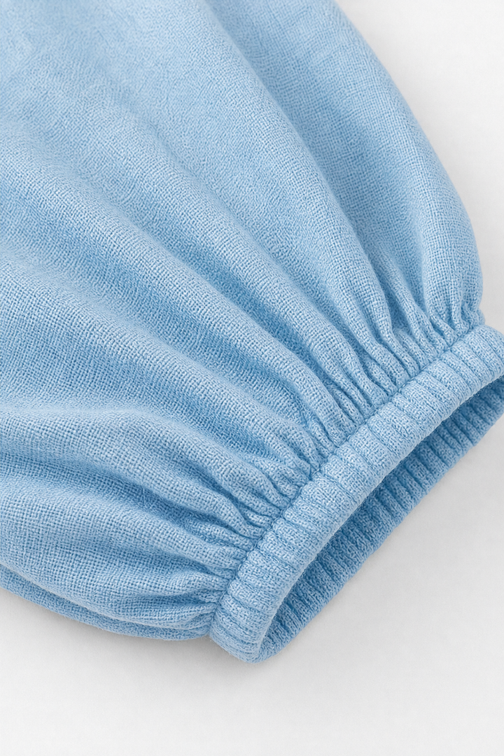 Wearbella – Bluzka z marszczonym dekoltem w serek i bufkami