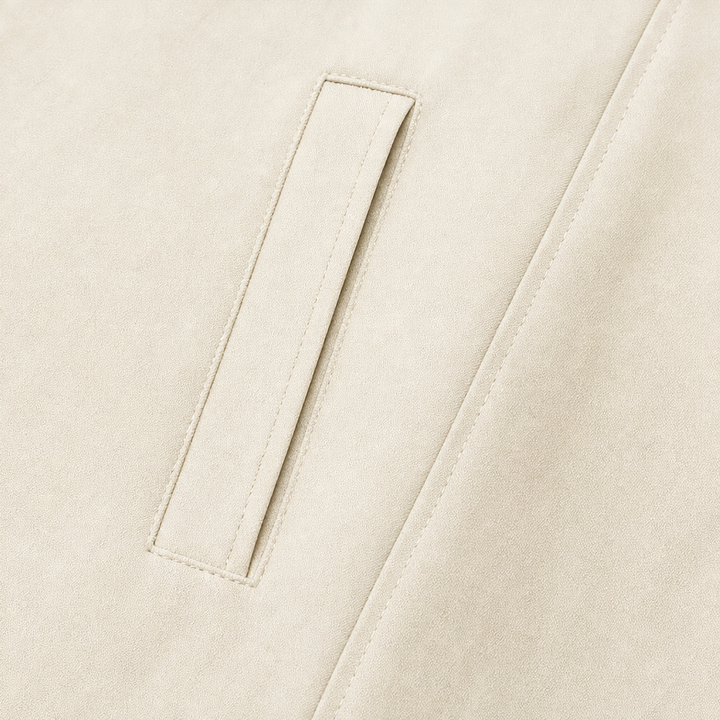 Kurtka Trench Cuff &amp; Collar – Krótka kurtka z falbanami i kołnierzem w kratę