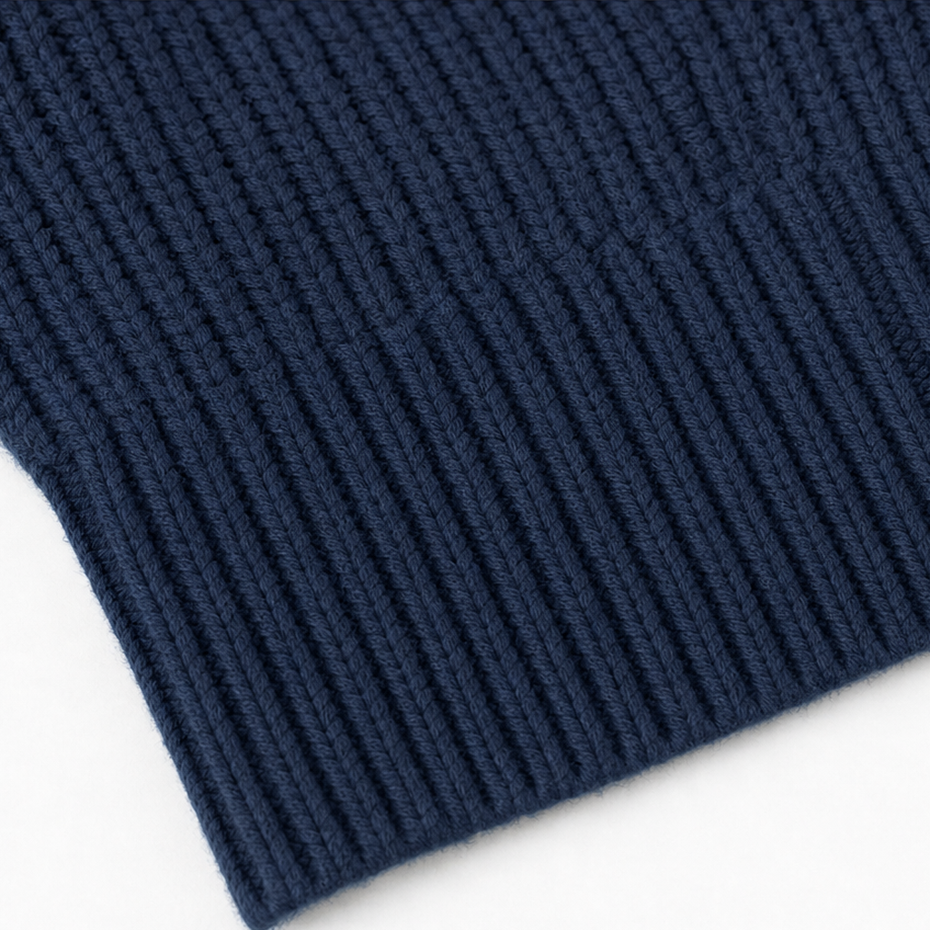 Wearbella – Kardigan z falbaniastym wykończeniem i grubym kołnierzem