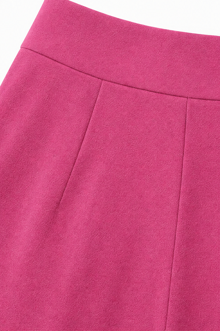 Draperie – Spodnie z szerokimi nogawkami i wysokim stanem