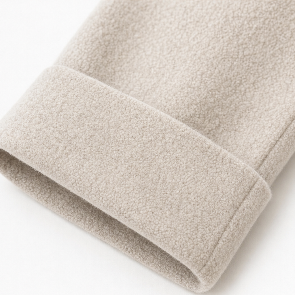 Draperie – Długi płaszcz z wełny z otwartym przodem