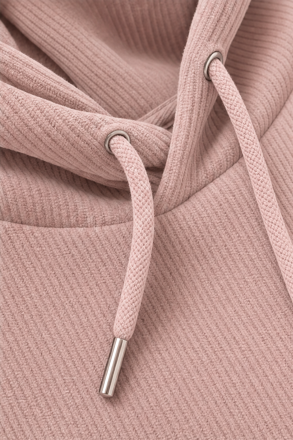 Corduvie – Bluza z kapturem w wyglądzie sztruksu z kieszeniami