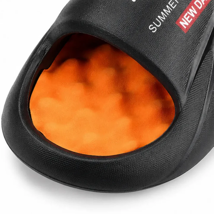 Softread – Klapki z amortyzacją i wsparciem łuku, podeszwa antypoślizgowa