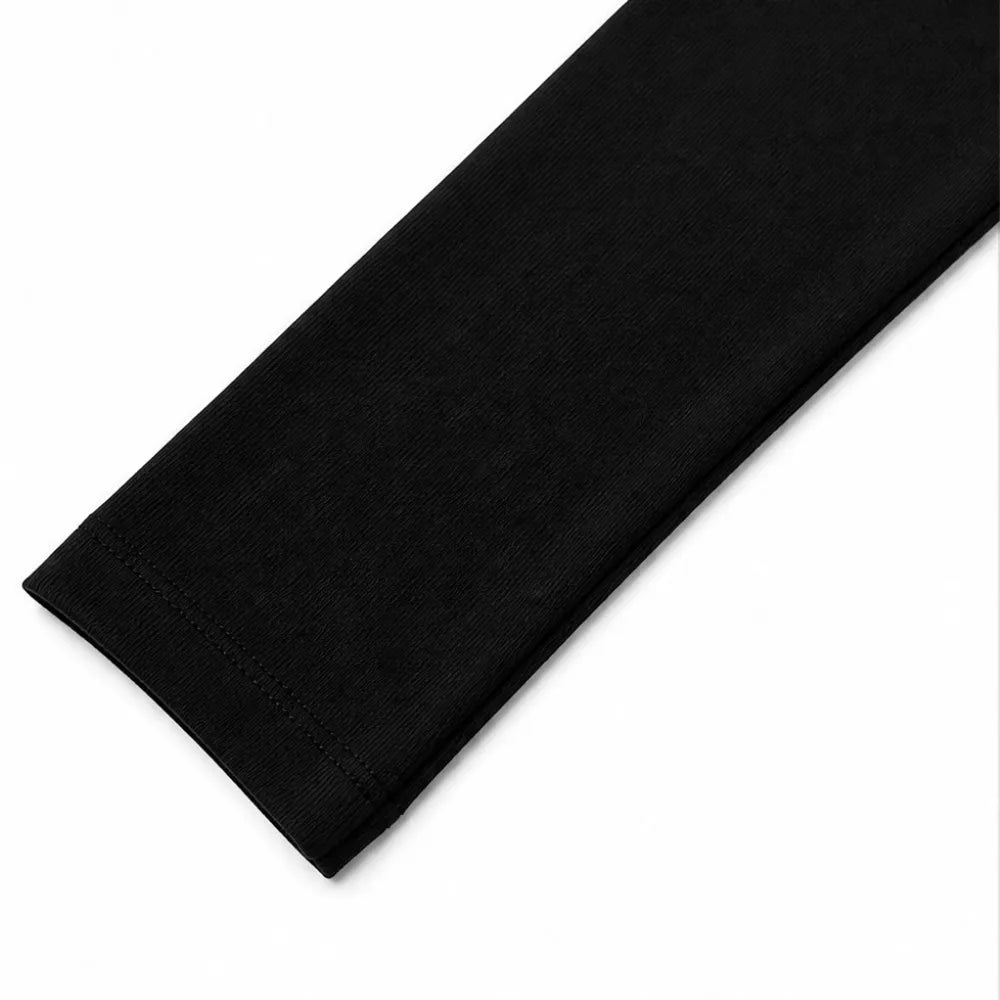 Noirelle – Sukienka mini bodycon z długim rękawem i wiązaniem z imitacji skóry