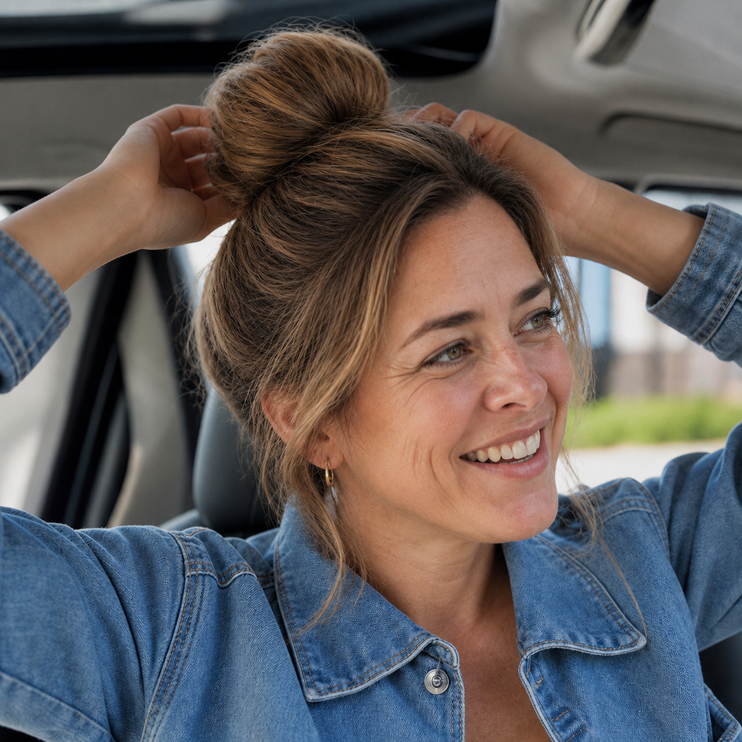 Bunlyn – Skręcony, Messy Bun Zestaw Włosów