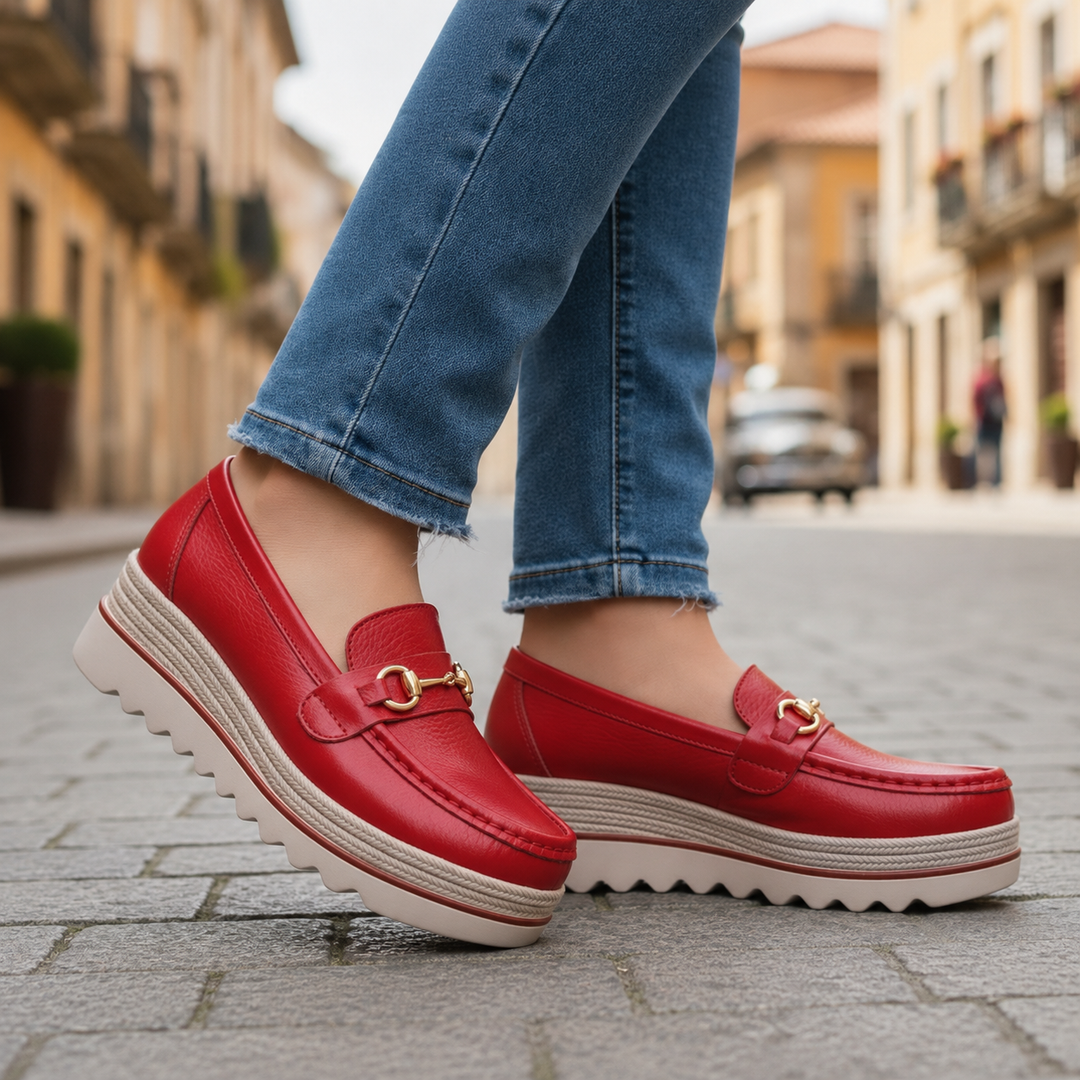 Clarelle – Mokasyny z klasą w stylu stali