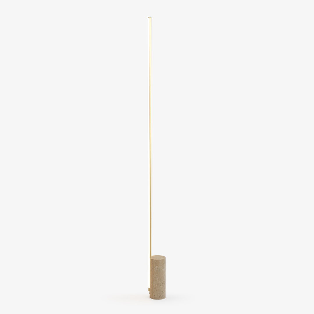 Lampa podłogowa w geometrycznym stylu