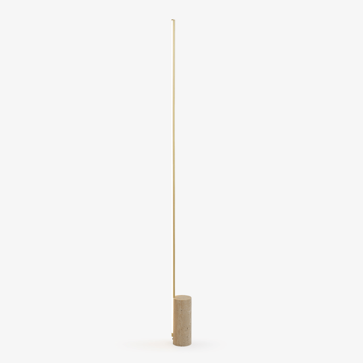Lampa podłogowa w geometrycznym stylu