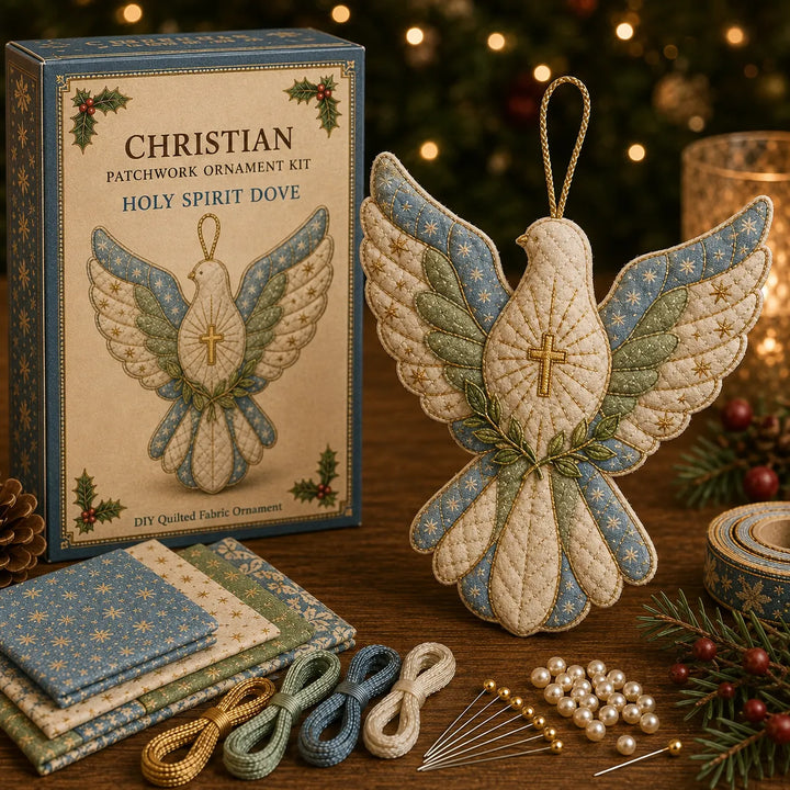 Faithcraft – Zestaw do tworzenia ornamentu Bożonarodzeniowego bez szycia