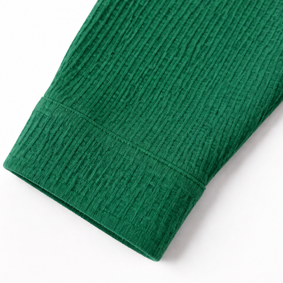 Draperau – Asymetryczny top z dzianiny waffle