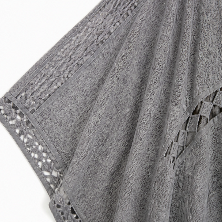 Wearbella – Kardigan z koronkowym wykończeniem, otwarty z przodu