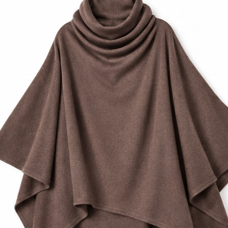 Draperie – Bluzka z kapturem i szerokimi spodniami