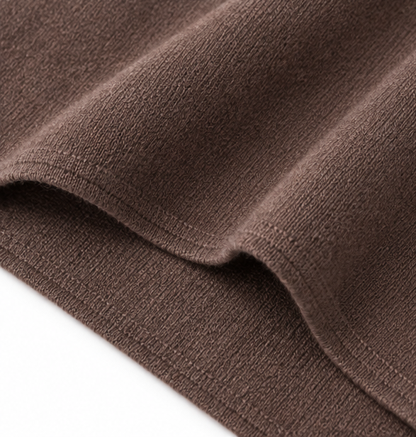 Draperie – Bluzka z kapturem i szerokimi spodniami