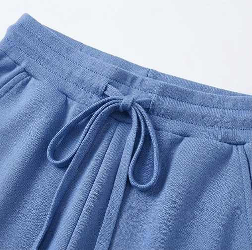 Wearbella – Dwuczęściowy zestaw lounge z prążkowanego materiału