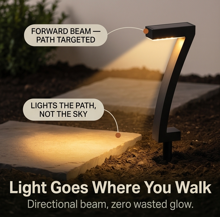 Lumenly – Rzeźbiarskie Słoneczne Lampy Ścieżkowe (Zestaw 4)