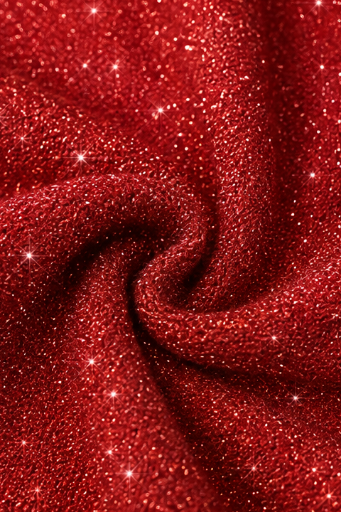 Sparkle – Długi top z dekoltem w łódkę