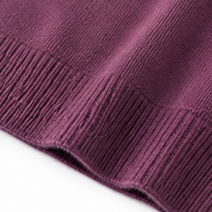 Wrapstead – Sweter z dekoltem szalowym, prążkowany