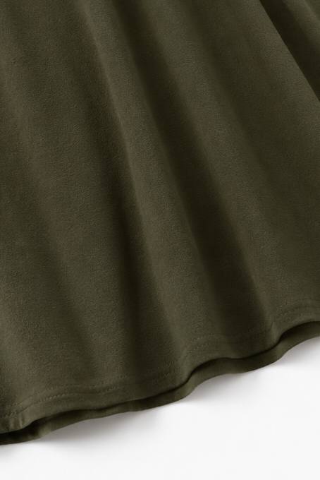 Wearbella – Sukienka midi z dekoltem w serek i marszczeniem