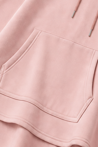 Wearbella – Peleryna z kapturem i zestaw spodni z szerokimi nogawkami