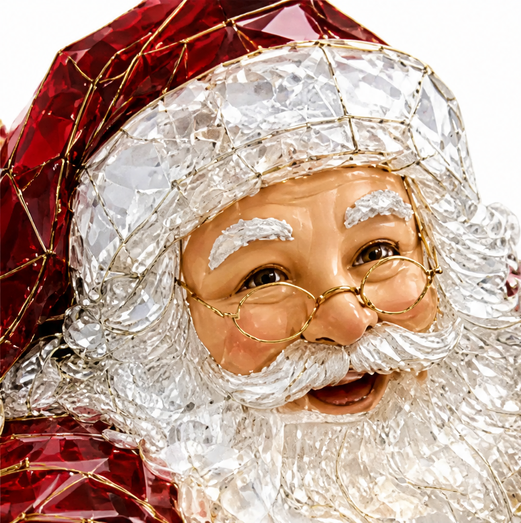 Frostcrack – 3D Przyklejka na Okno z Pękniętym Szkłem na Boże Narodzenie