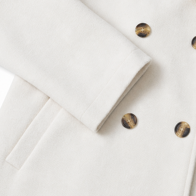 Wearbella – Dwurzędowy Płaszcz Strukturalny