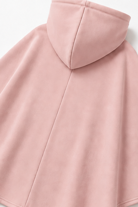 Wearbella – Peleryna z kapturem i zestaw spodni z szerokimi nogawkami