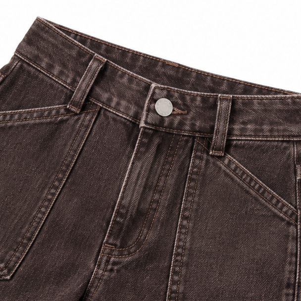 Wearbella – Dżinsy z wysokim stanem i szerokimi nogawkami