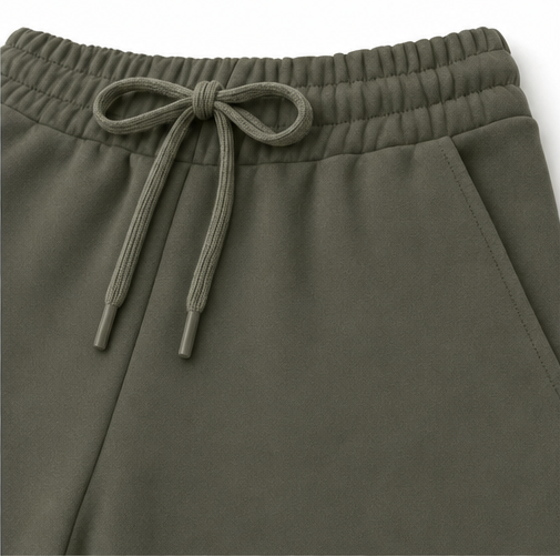 Wearbella – Zestaw dresowy z plisowanym okrągłym dekoltem