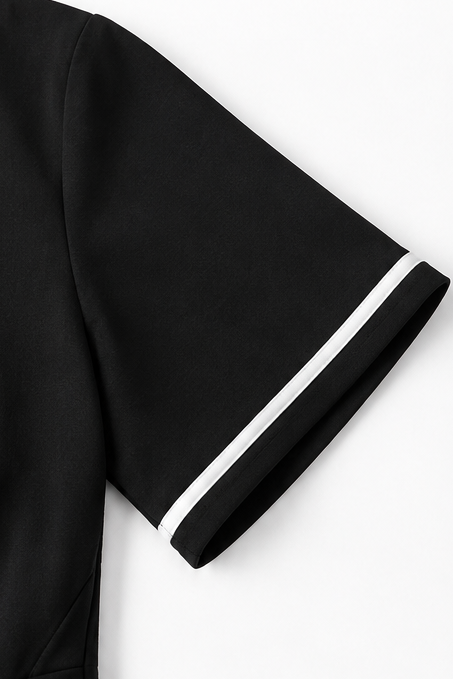 Wearlyn – Sukienka Maxi z Zebranym Pasem z Przodu