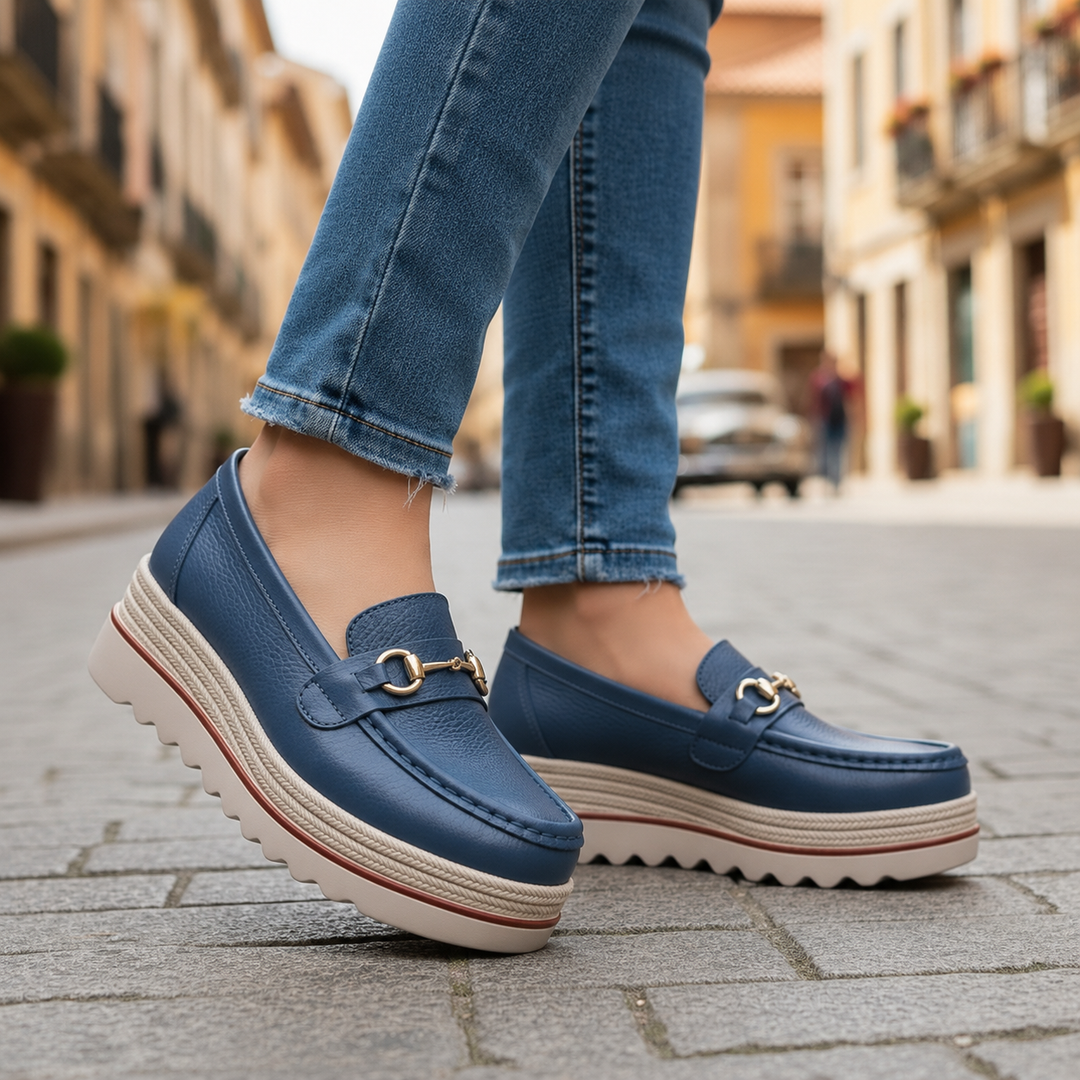 Clarelle – Mokasyny z klasą w stylu stali