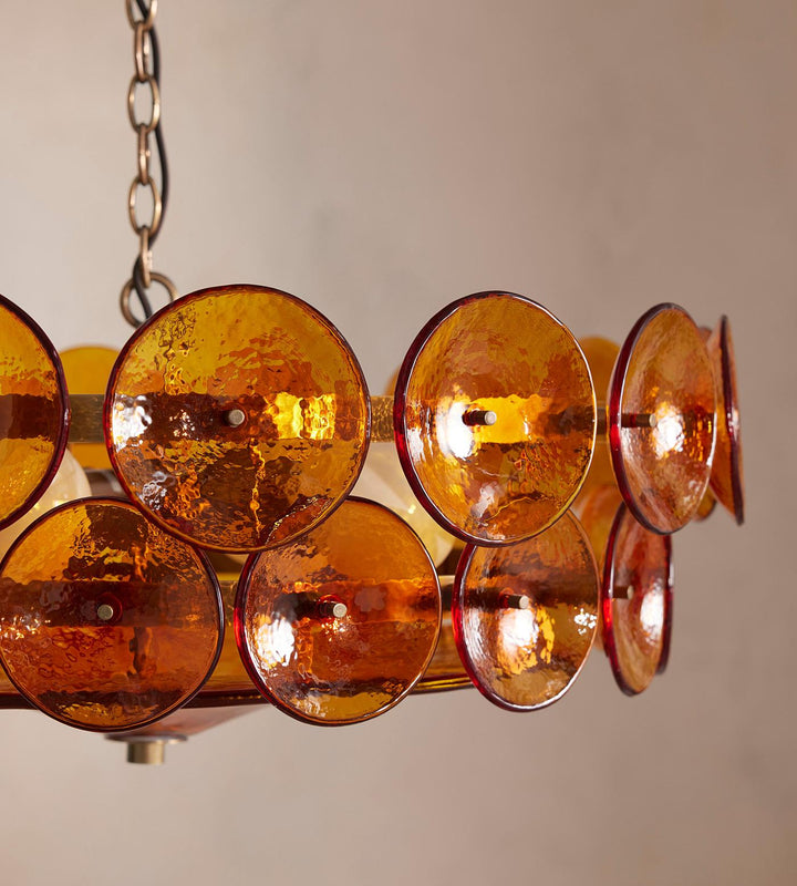 Żyrandol Solaris Disc Murano