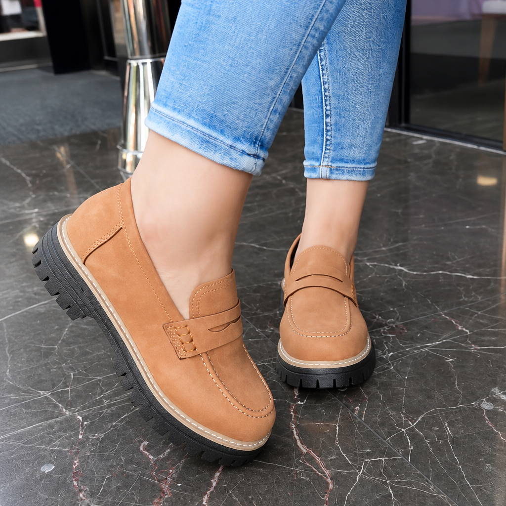 Wearbella – Klasyczne Mokasyny na Grubej Podeszwie