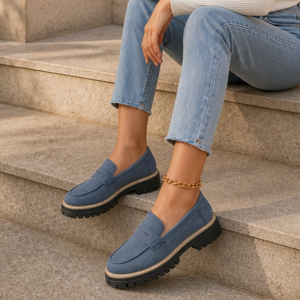Wearbella – Klasyczne Mokasyny na Grubej Podeszwie